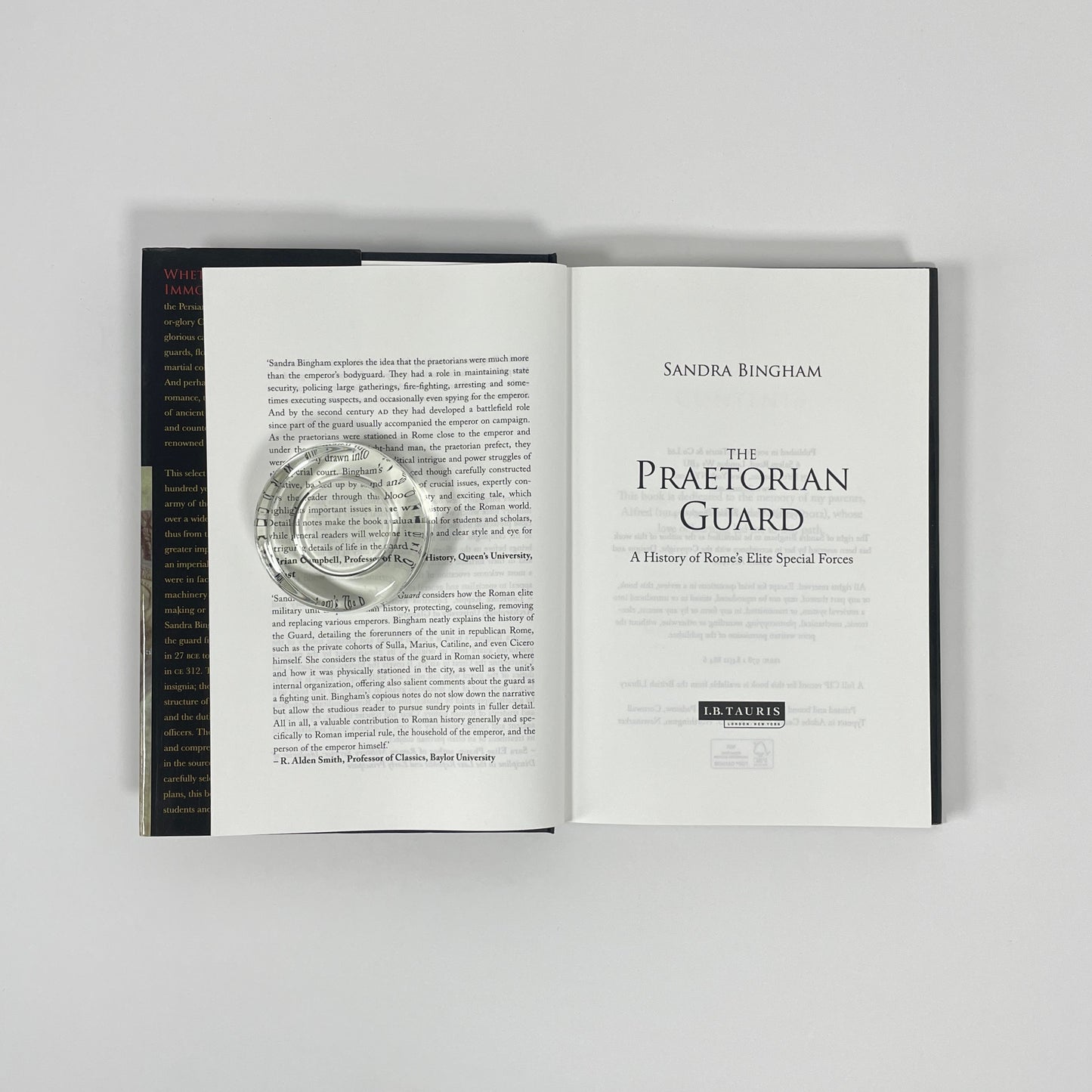 The Praetorian Guard, A History Of Rome's Elite Special Forces; Bingham, Sandra