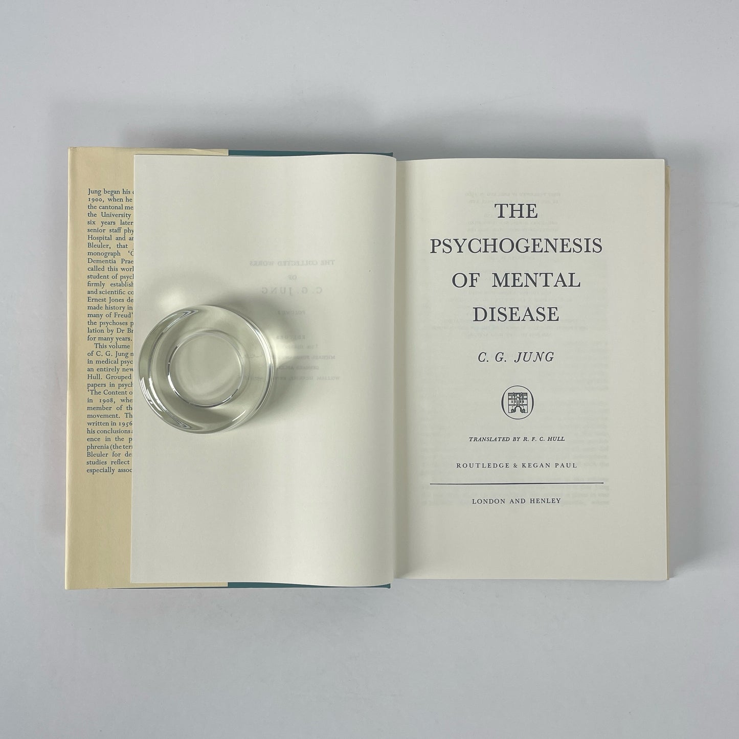 The Psychogenesis Of Mental Disease; Jung, C G