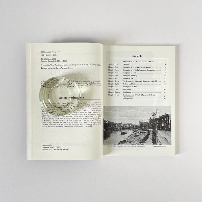 The Bridgwater Railway; Harrison, J D