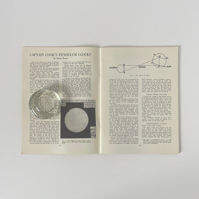 The Clocks And Watches Of Captain James Cook 1769-1969; Howse, D; Hutchinson, B