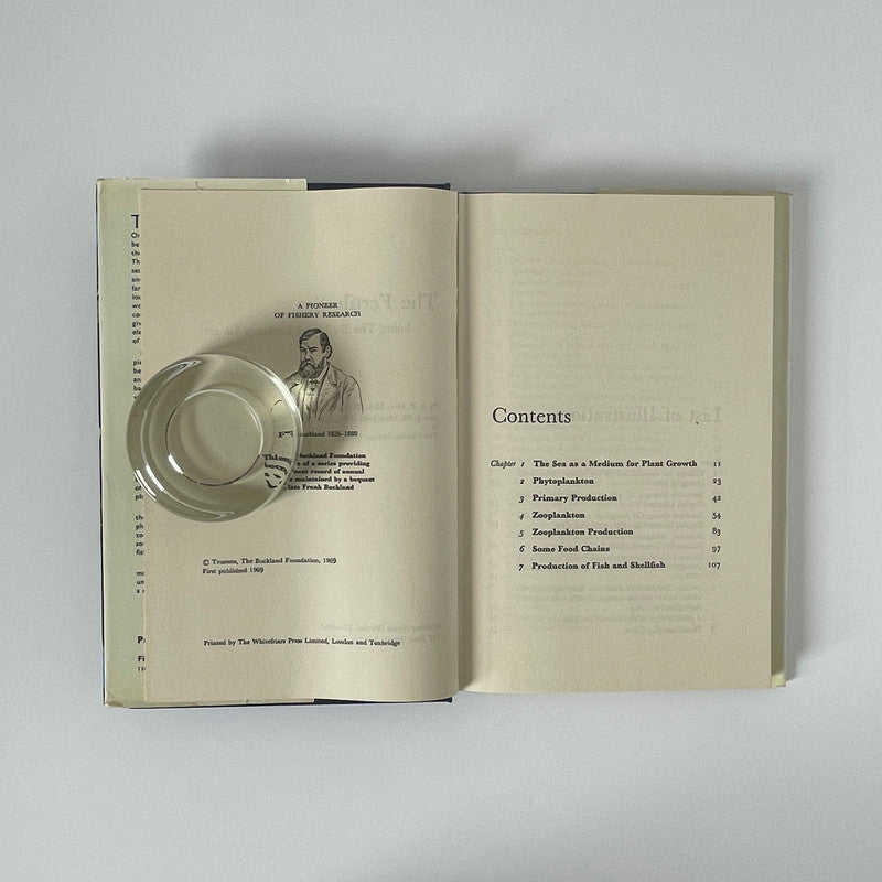 The Fertile Sea, Being The Buckland Lectures For 1957; Orr, A P; Marshall, S M