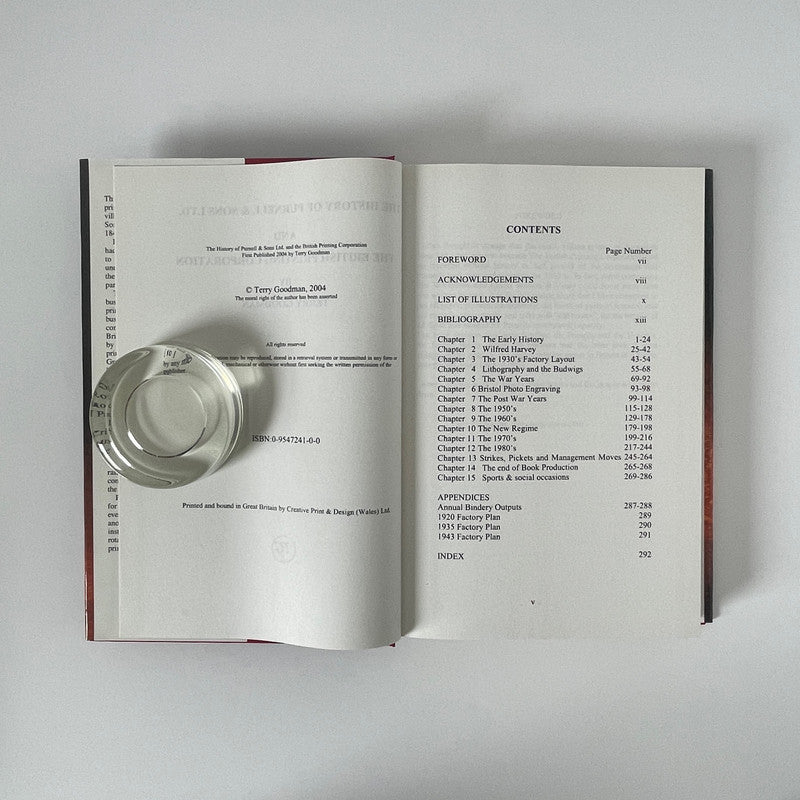 The History Of Purnell & Sons And The British Printing Corporation; Goodman