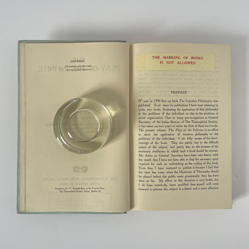 The Play Of The Infinite; Mehta, Rohit