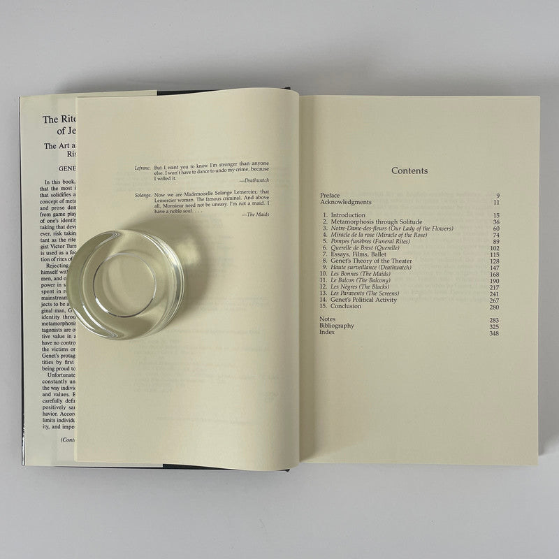 The Rites Of Passage Of Jean Genet, The Art & Aesthetics Of Risk Taking; Plunka