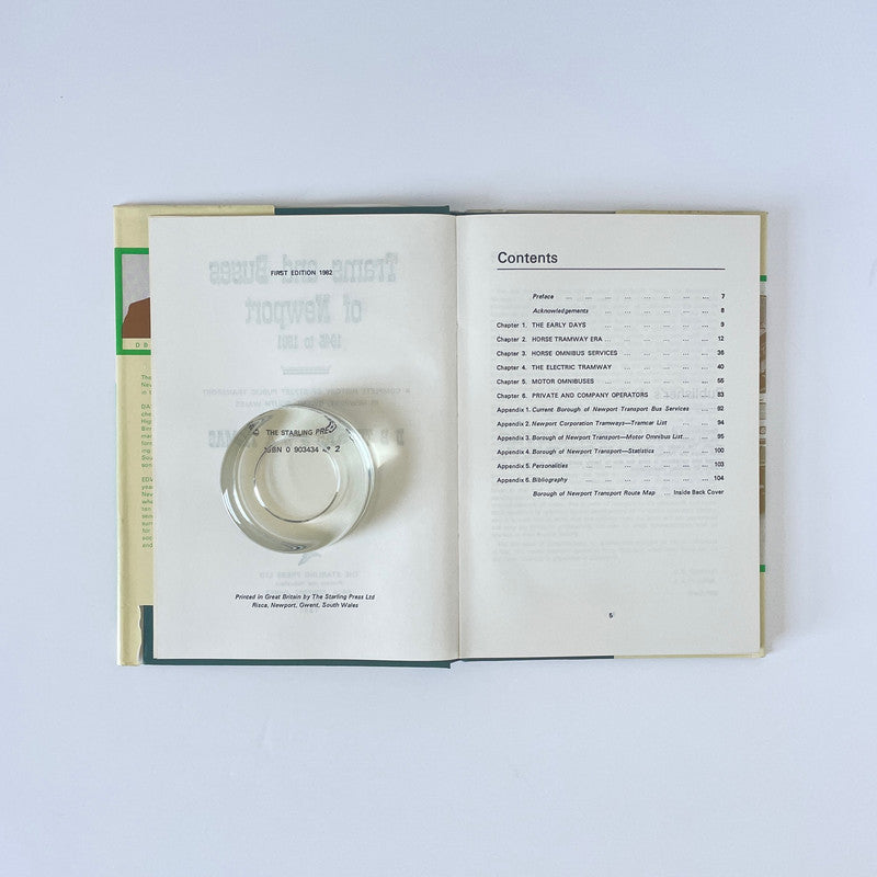 Trams And Buses Of Newport 1845 To 1981; Thomas, D B; Thomas, E A