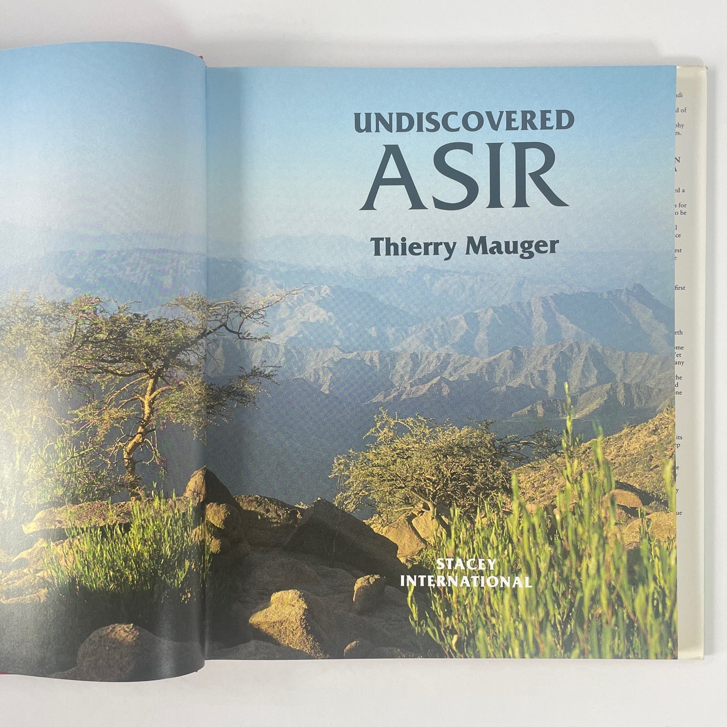 Undiscovered Asir; Mauger, Thierry