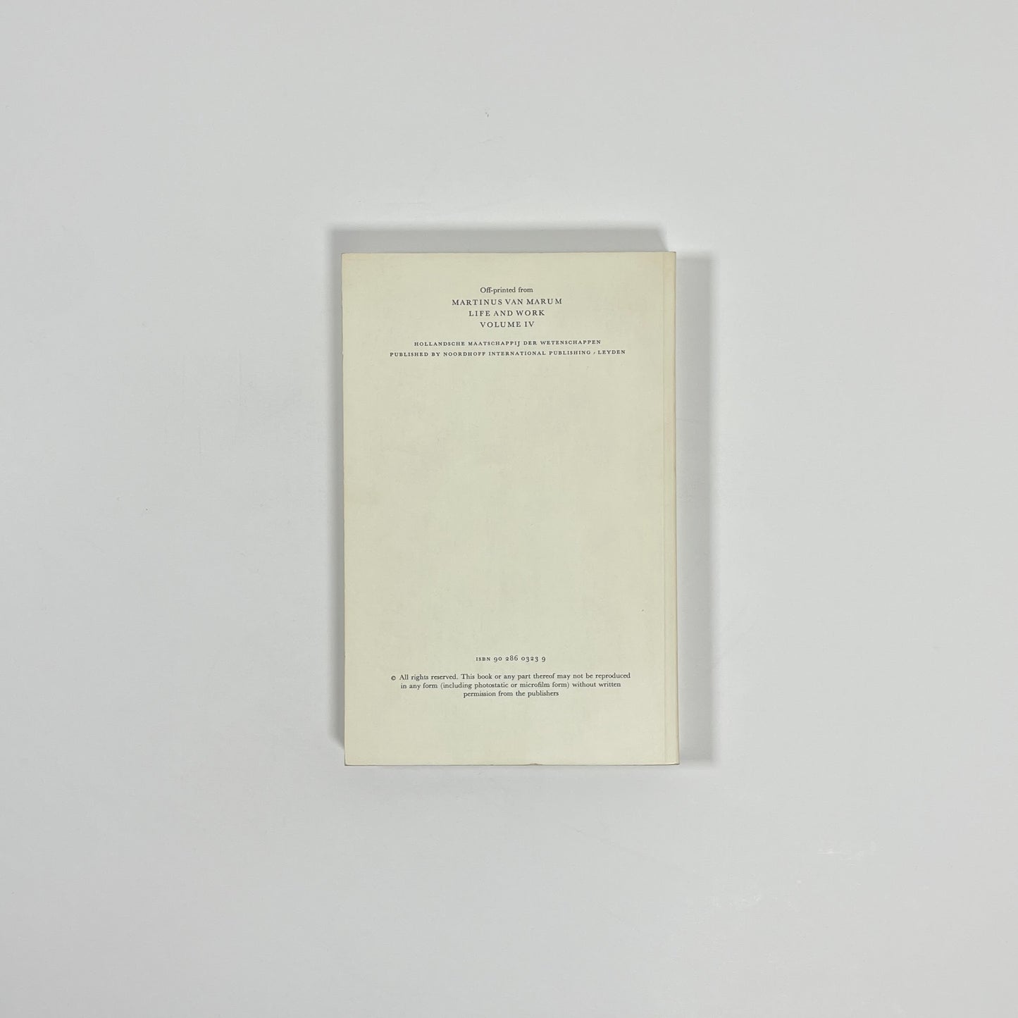 Van Marum's Scientific Instruments In Teyler's Museum, Descriptive Catalogue, Part 2; Turner, G. L'E.