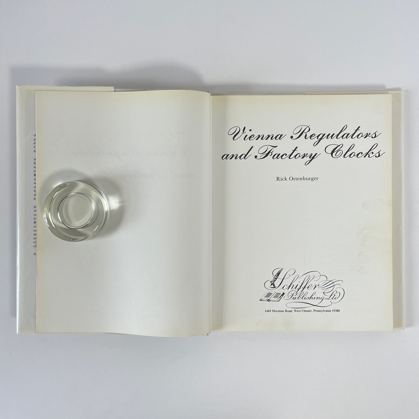 Vienna Regulators And Factory Clocks; Ortenburger