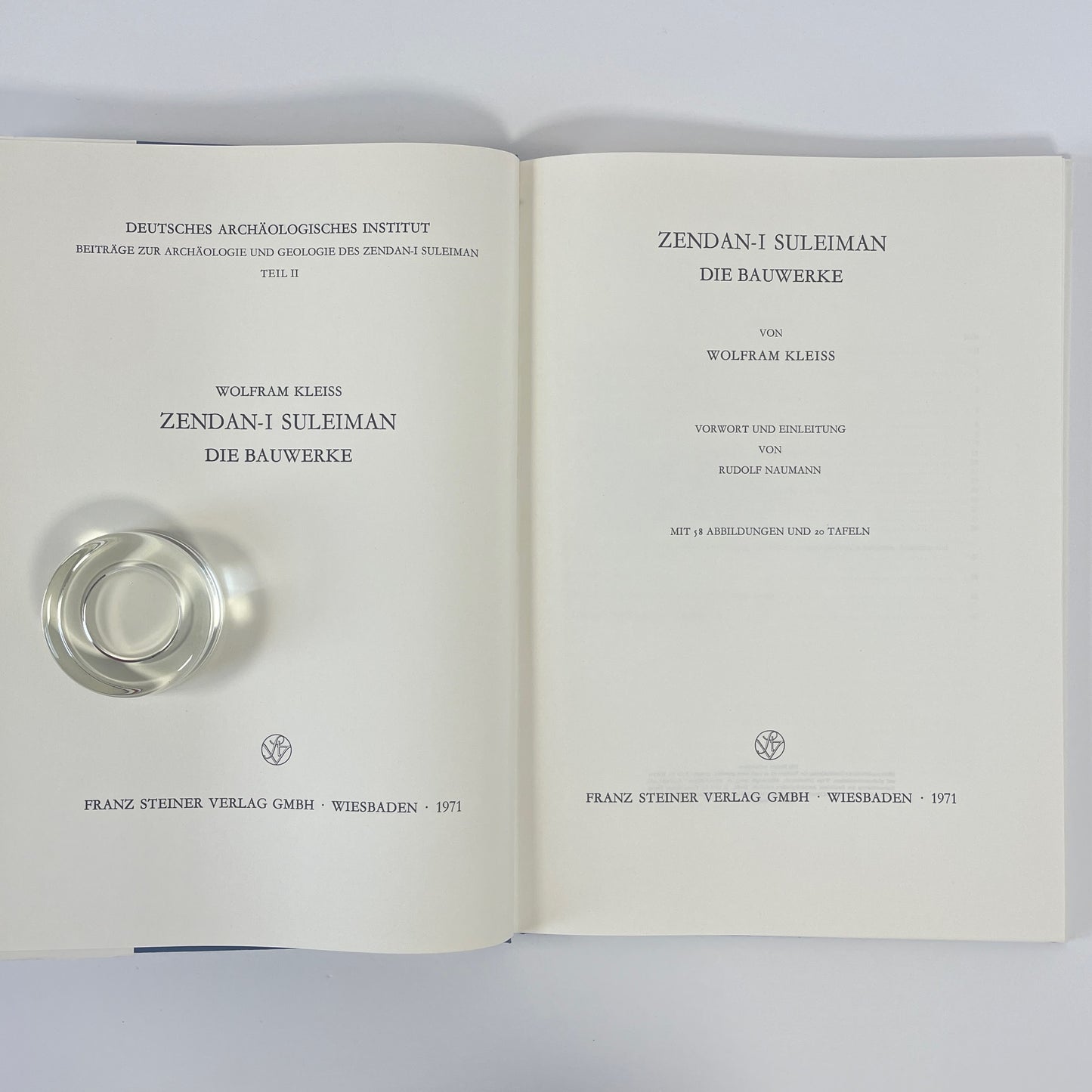 Zendan-I Suleiman Die Bauwerke; Kleiss, Wolfram