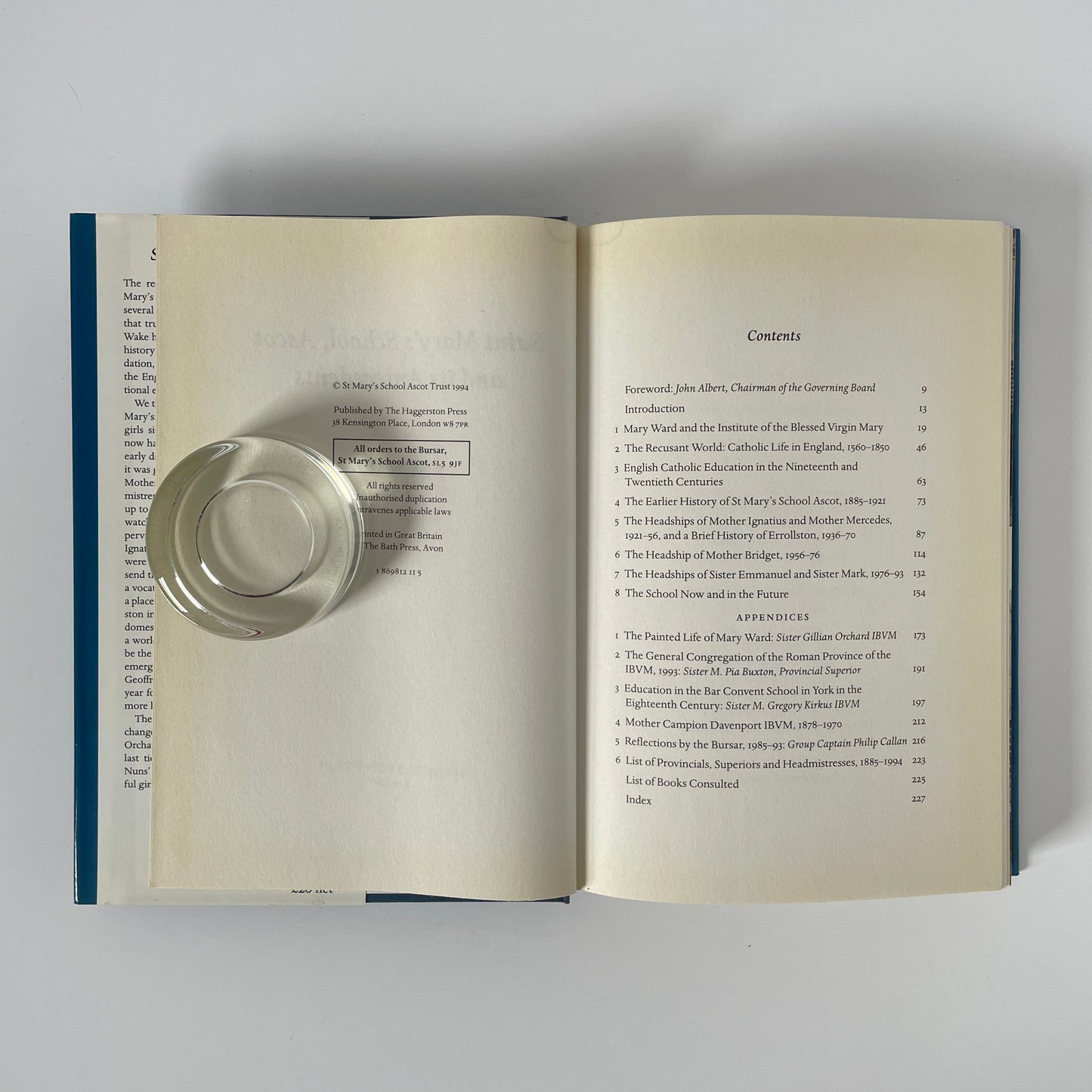 St Marys School Ascot & Its Antecedents, Signed; Wake, Roy