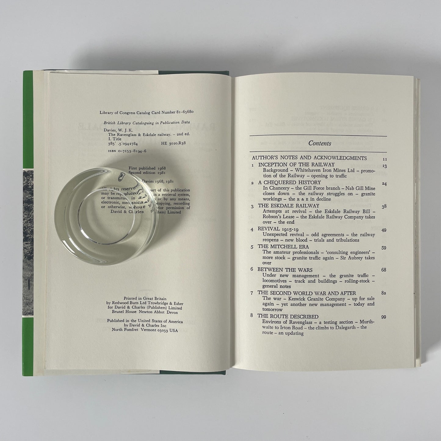 The Ravenglass & Eskdale Railway; Davies, W J K