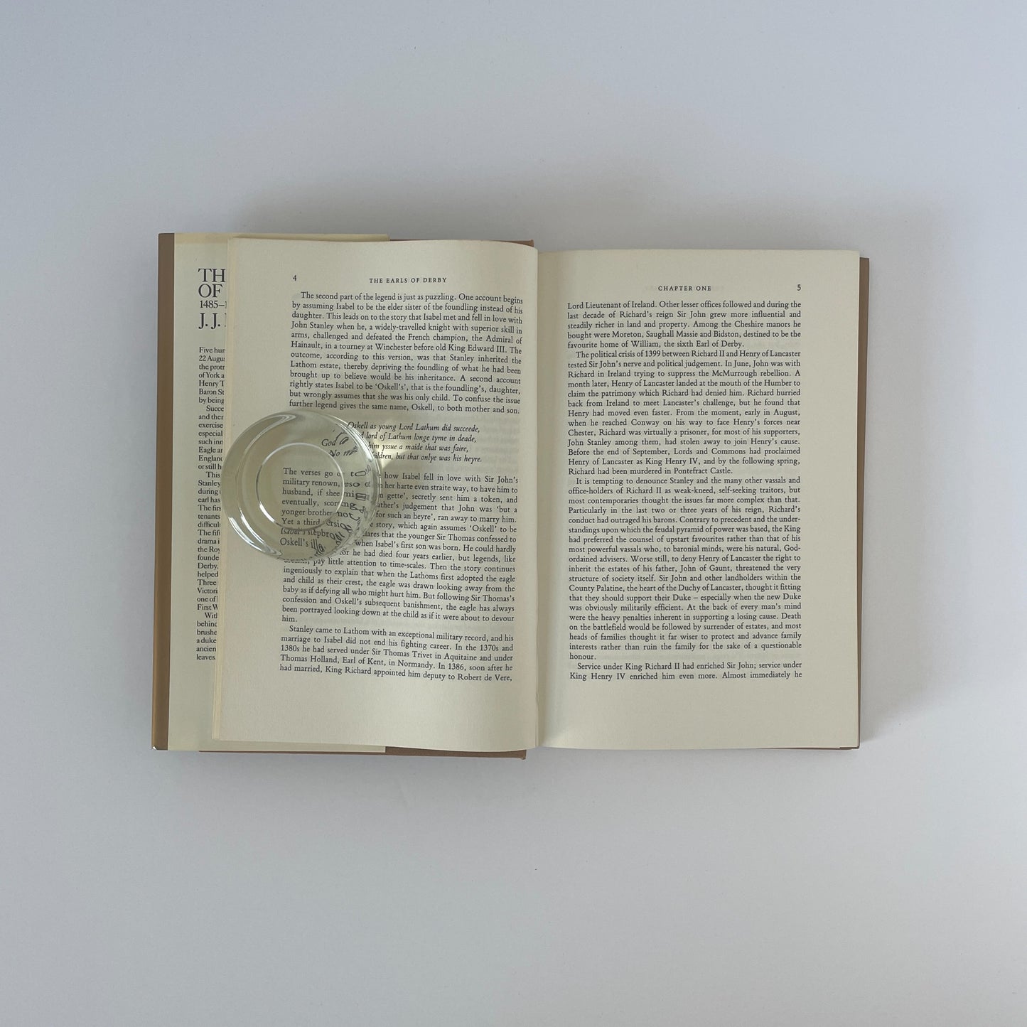 The Earls Of Derby 1485-1985; Bagley, J J