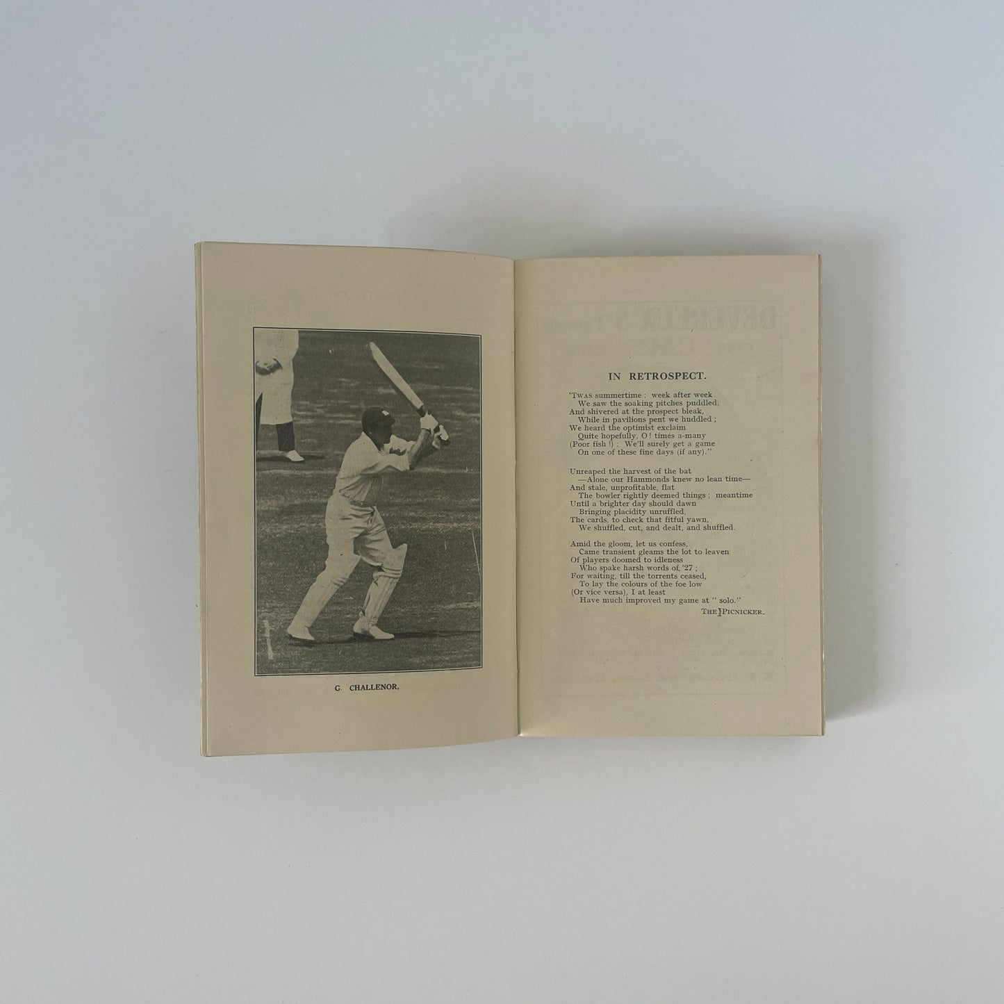 Ayres Cricket Companion, 27th Year Of Issue, 1928; Pentelow, J N