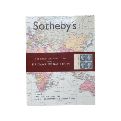 Philatelic Collection Sothebys Limited Edition Vol 1 Part 1; Baillie, Sir G, Hardcover, Book