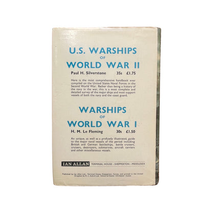 Warships Of World War II; Lenton, H T; Colledge, J J