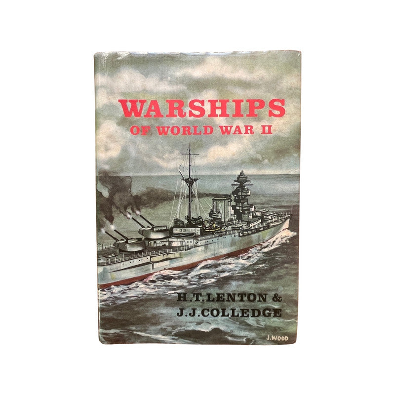 Warships Of World War II Lenton H T Colledge J J Hardcover Book