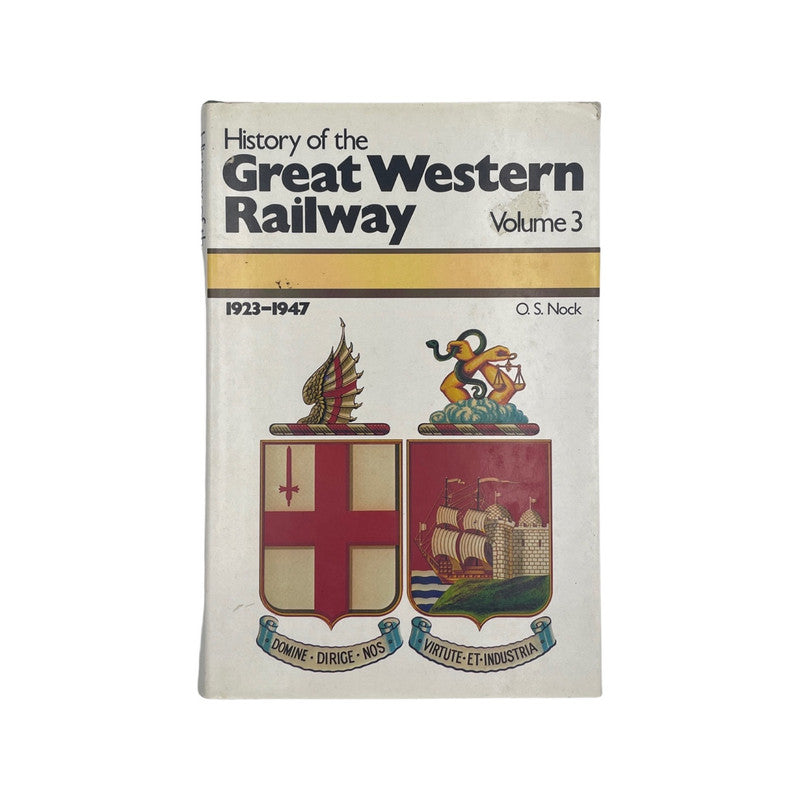 History Of The Great Western Railway Three Volume Set; MacDermot.; Nock