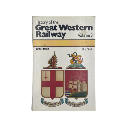 History Of The Great Western Railway Three Volume Set; MacDermot.; Nock