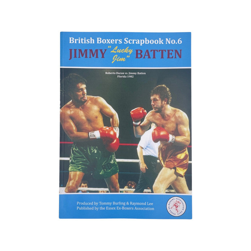 British Boxers Scrapbook No 6 Jimmy Lucky Jim Batten; Burling.; Lee, Softcover, Book