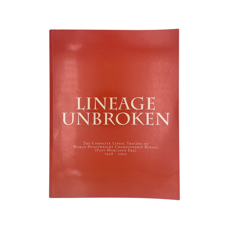 Lineage Unbroken 1956-2003 Official Media Guide Soft cover Book