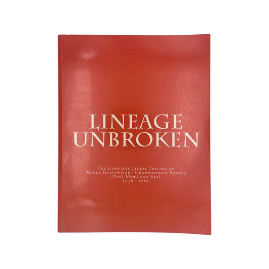 Lineage Unbroken 1956-2003 Official Media Guide Soft cover Book