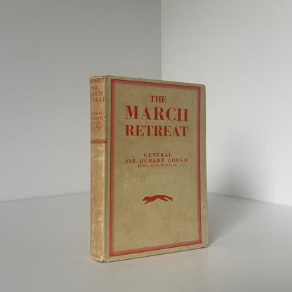 The March Retreat Gough Sir Hubert Hardcover Book