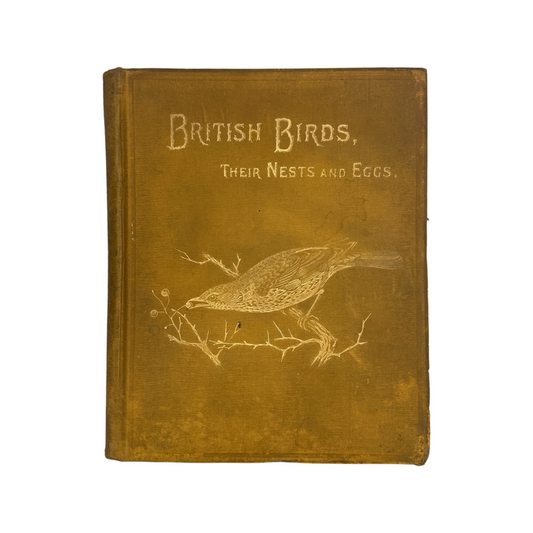 British Birds Their Nests And Eggs Volume IV Tegetmeier Cordeaux Forbes Hardcover Book