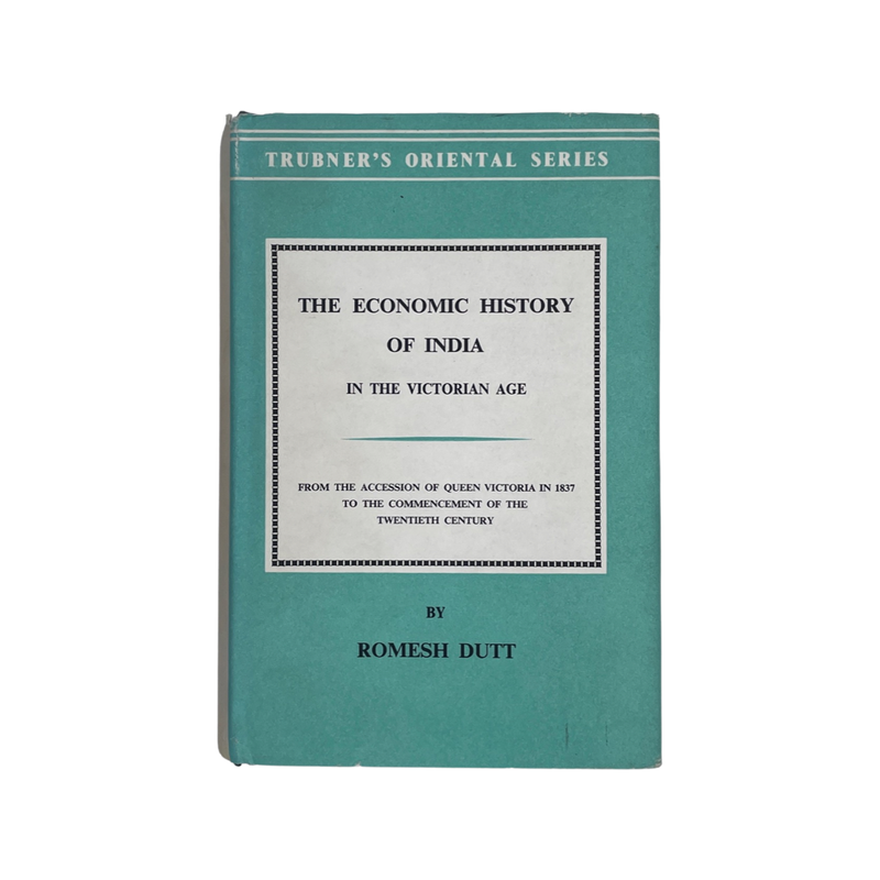 The Economic History Of India In The Victorian Age Volume 2; Dutt, Romesh, Hardcover, Book