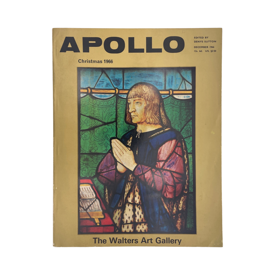 Apollo, The Walters Art Gallery, Christmas 1966, No 58; Sutton, Denys, Softcover, Book