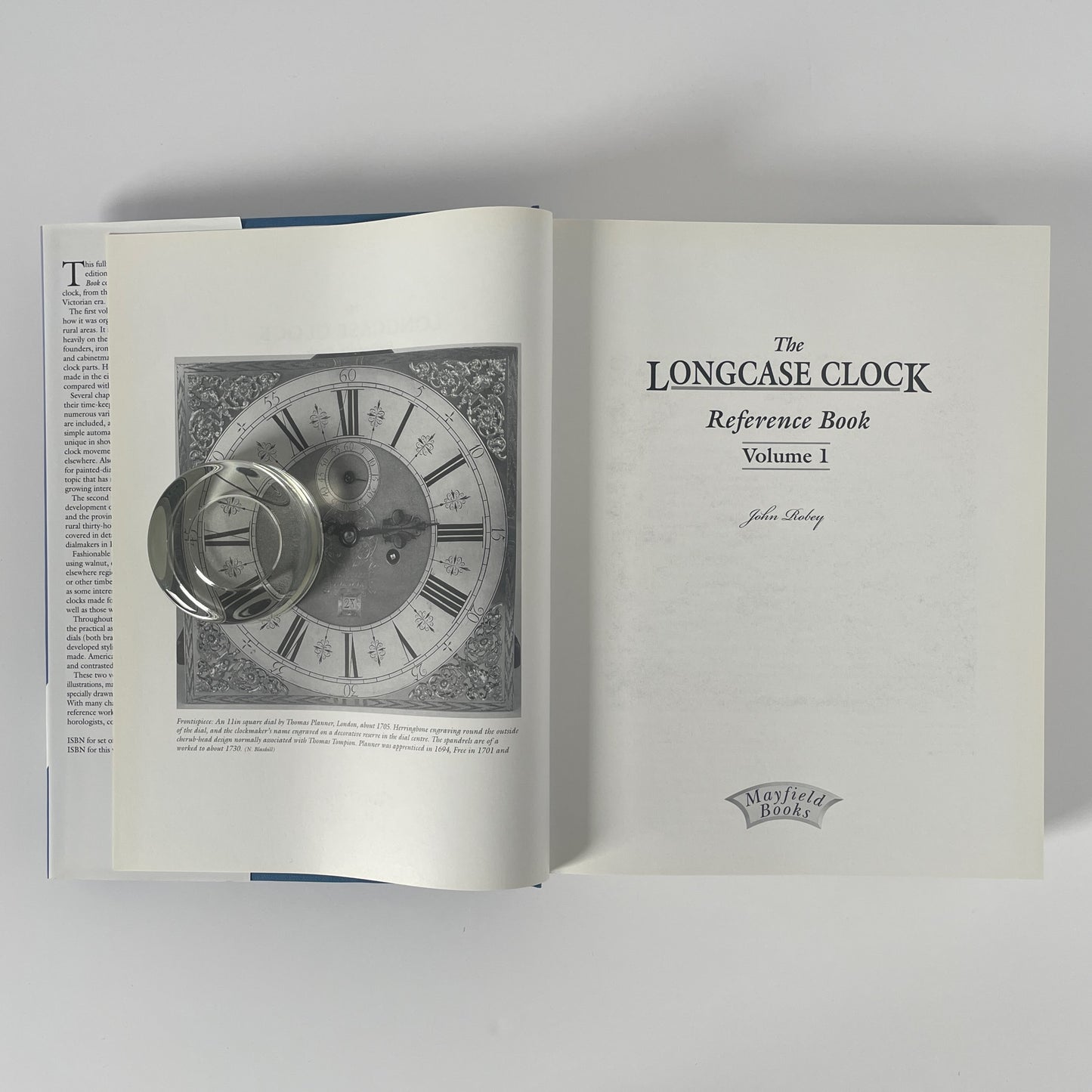 The Longcase Clock Reference Book Volumes 1 & 2; Robey, John