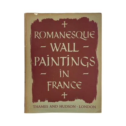 Romanesque Wall Paintings In France Michel Paul-Henri Evans Joan Hardcover Book