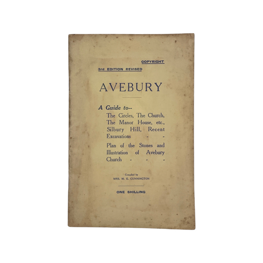 Avebury; Cunnington, M E, Softcover, Book