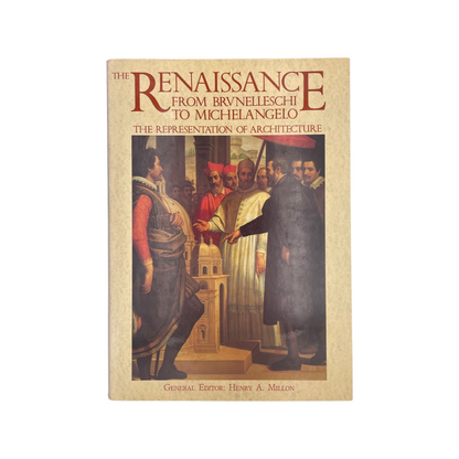 The Renaissance From Brunelleschi To Michelangelo Millon Henry A Hardcover Book