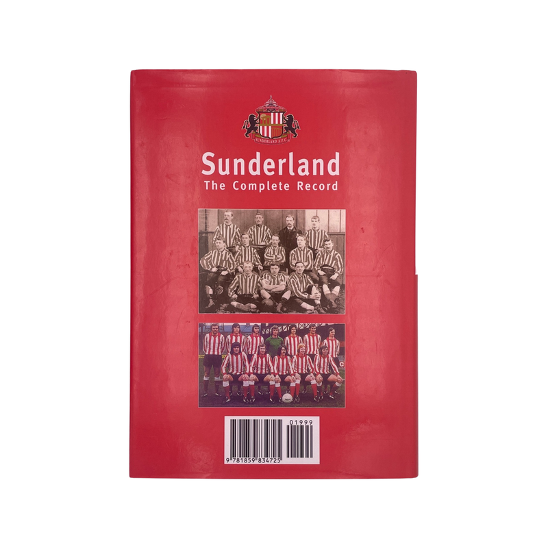 Sunderland The Complete Record, Signed; Mason, Rob