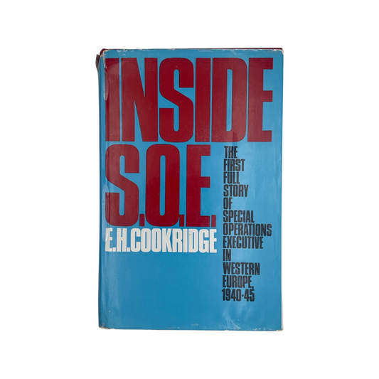 Inside SOE; Cookridge, E H, Hardcover, Book