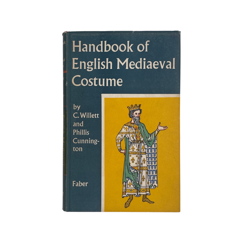 Handbook Of English Mediaeval Costume; Willett, C & Cunnington, Phillis, Hardcover, Book