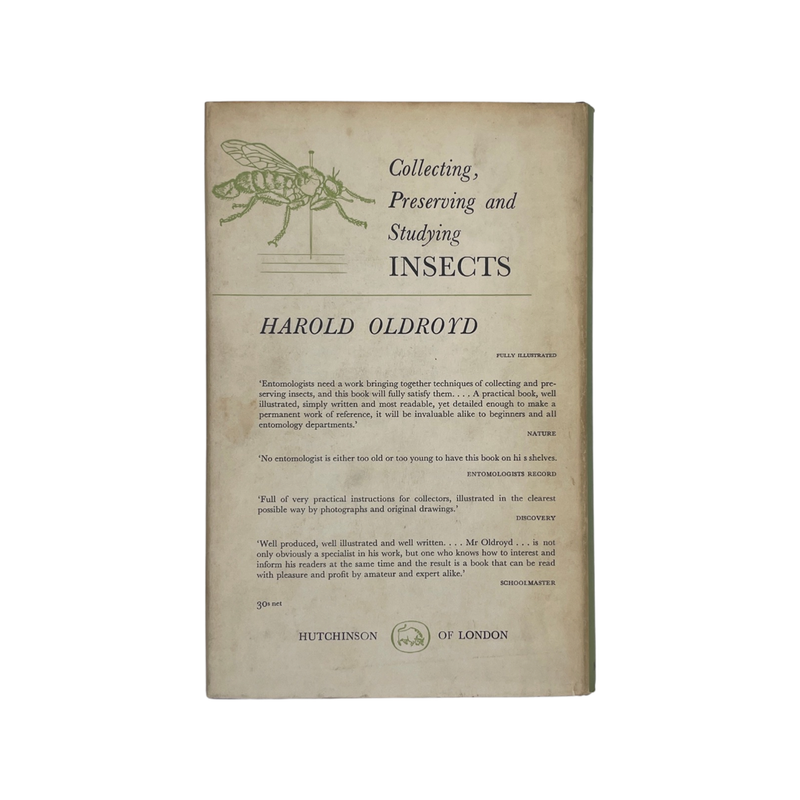 Introduction To Entomology; Jeannel, R