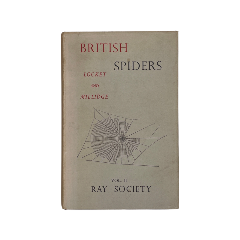 British Spiders, Volumes 1, 2 & 3; Locket, G H.; Millidge, A F.; Merrett, P