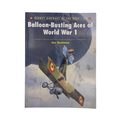 Balloon-Busting Aces Of World War 1 Guttman Jon Soft cover Book