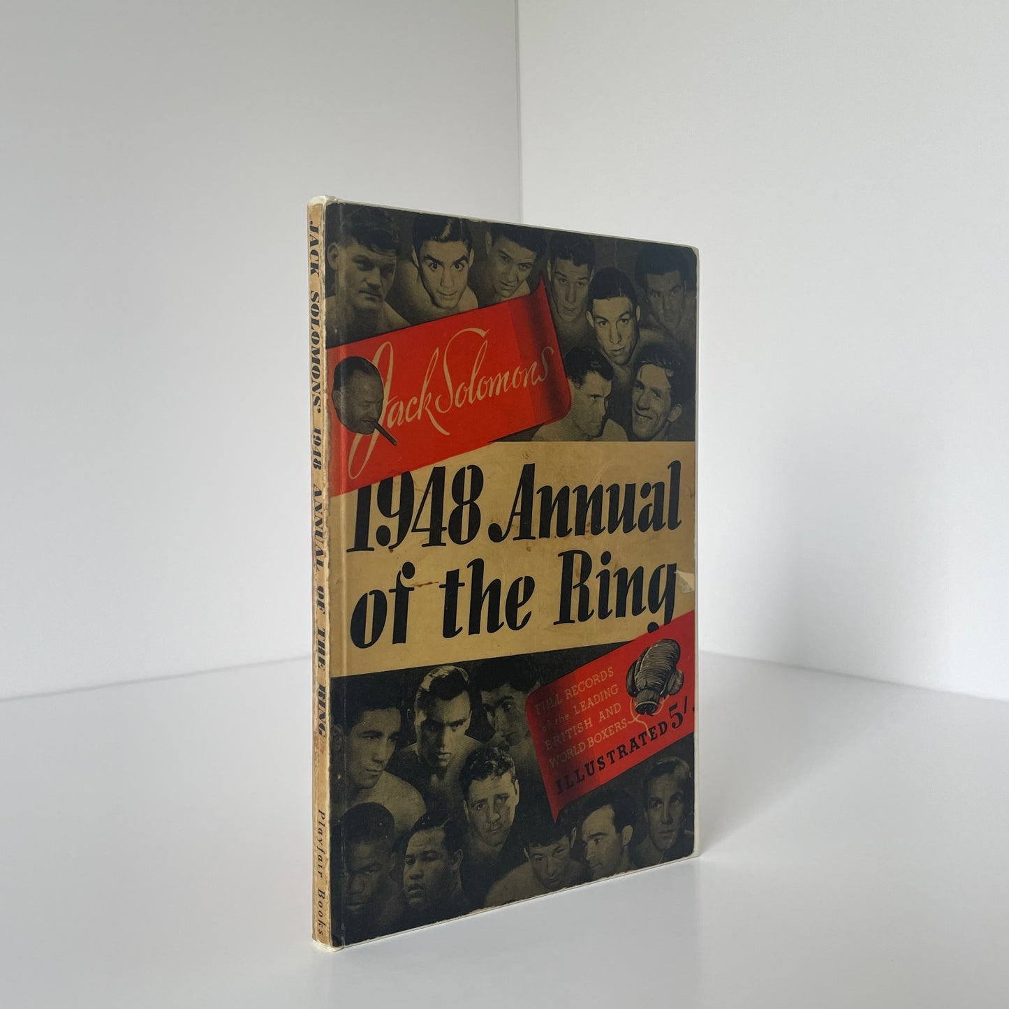 Jack Solomons 1948 Annual Of The Ring Bailey L N Hardcover Book