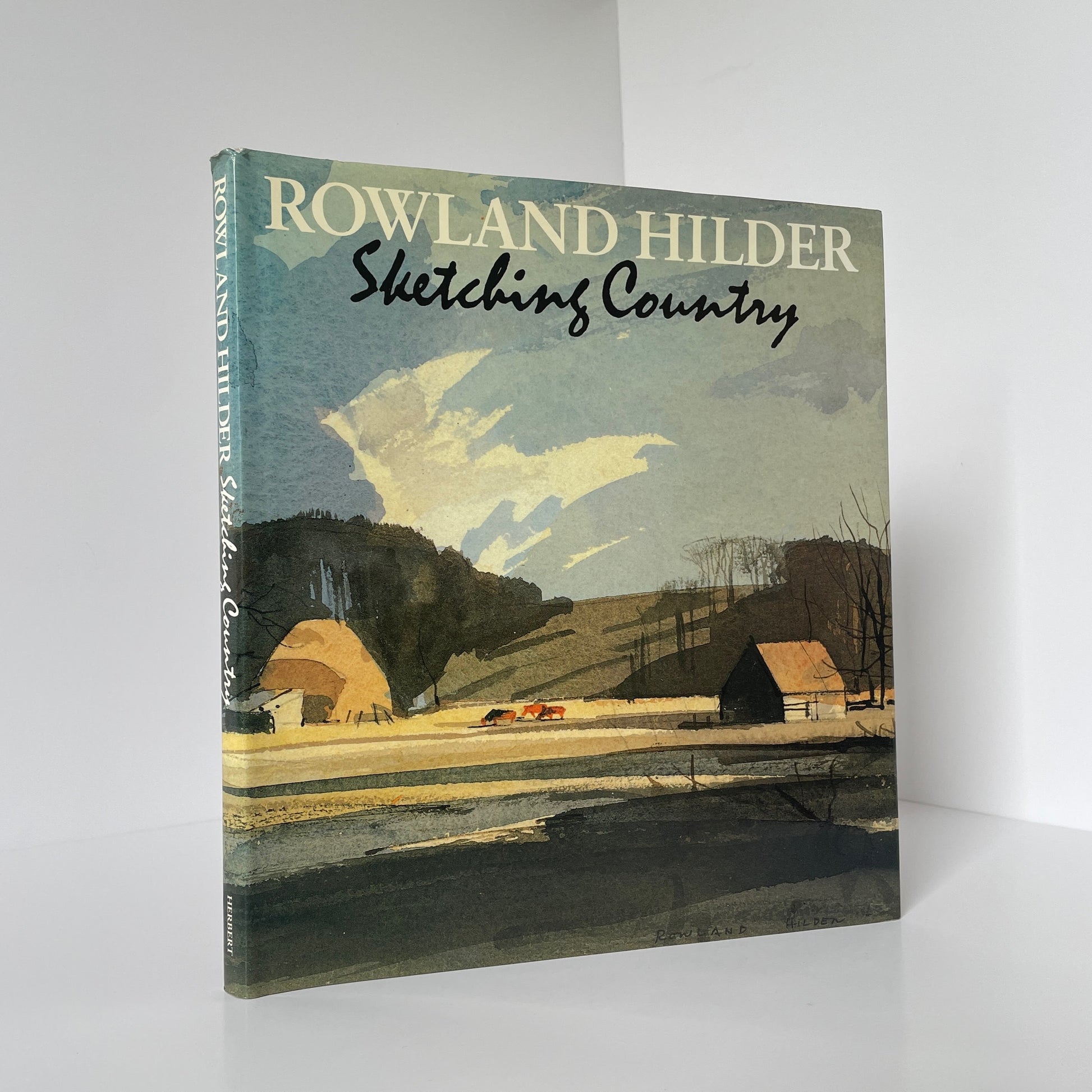 Rowland Hilder Sketching Country Thomas Denis Hardcover Book