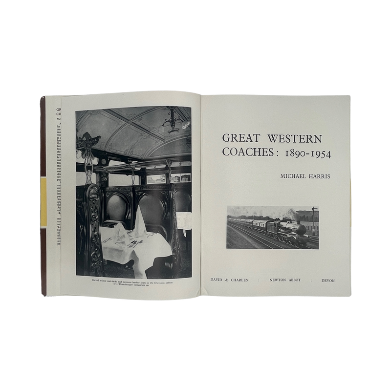 Great Western Coaches 1890-1954; Harris, Michael