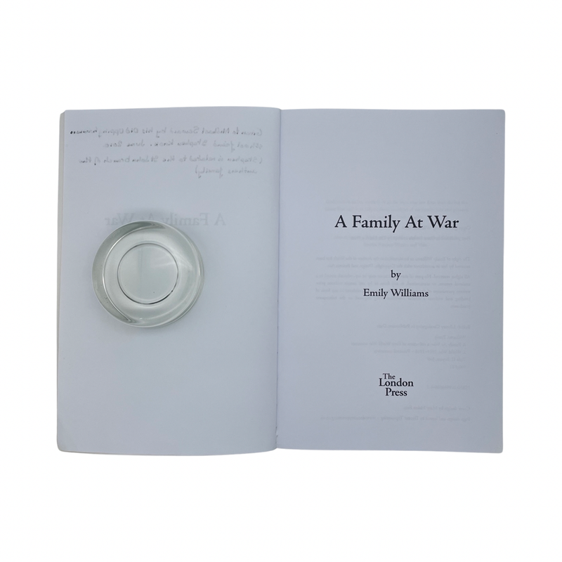 A Family At War, A Collection Of First World War Accounts; Williams, Emily