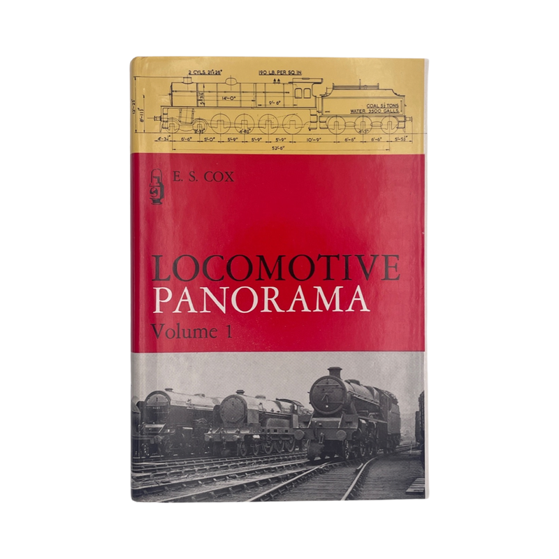 Locomotive Panorama Volume 1 Cox E S Hardcover Book