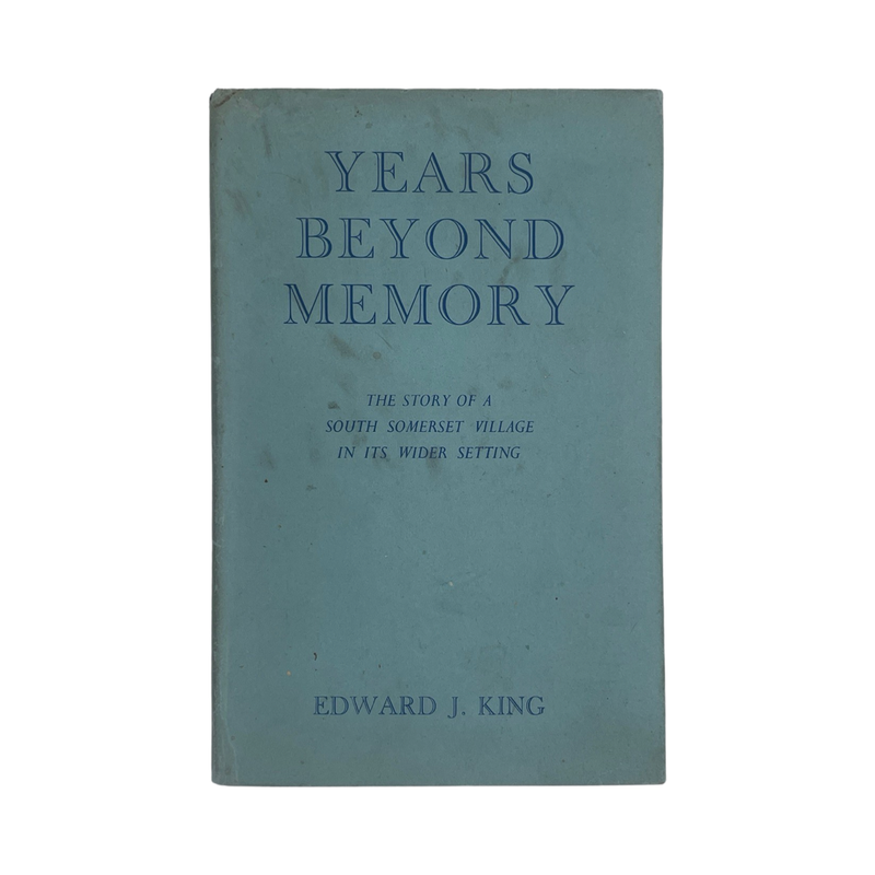 Years Beyond Memory, Signed; King, Edward, Hardcover, Book