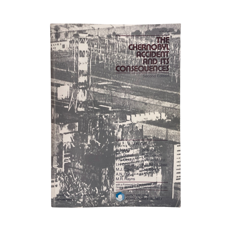 The Chernobyl Accident And Its Consequences Gittus J H Soft cover Book