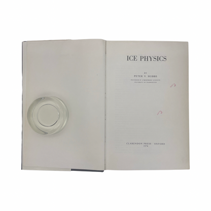 Ice Physics; Hobbs, Peter V