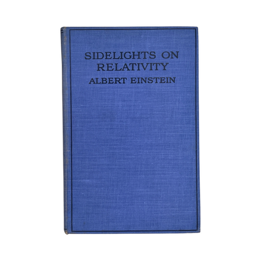 Sidelights On Relativity Ether & Relativity Geometry & Experience Einstein A Hardcover Book