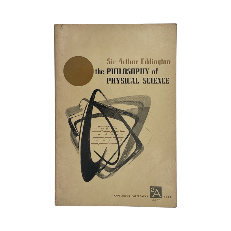 The Philosophy Of Physical Science; Eddington, Arthur, Softcover, Book