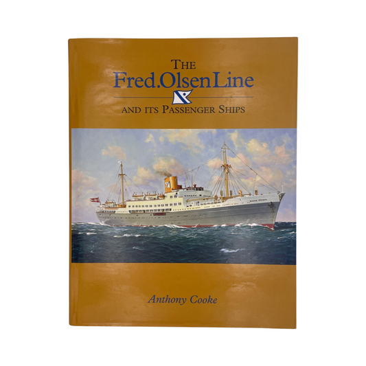 The Fred Olsen Line And Its Passenger Ships Cooke Anthony Hardcover Book